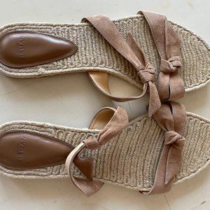 Alexandre Birman Clarita braided flat sandals size 40